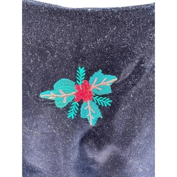 Westbound Petites Women's Black Christmas Cute Snowman Vest Size Petite Small - Picture 7 of 7